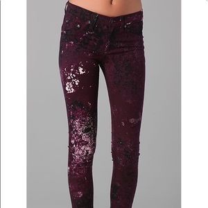 Rag & Bone Jean Legging in Galaxy Print Size 28